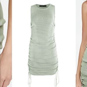 Lioness Military Minds Mini Dress - Sage - Size S